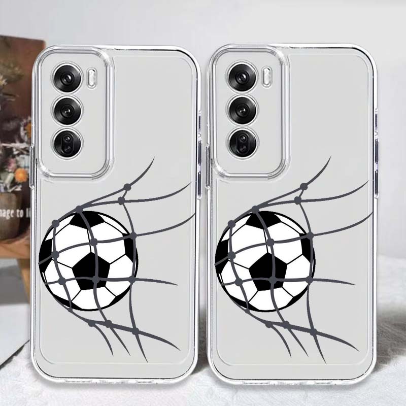 Football Art Pattern Phone Cas - Oppo A78 recension och pris