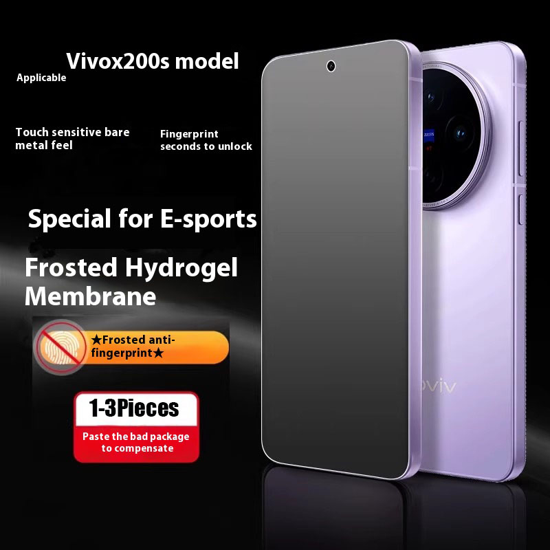 3 Pieces Full Cover Matte Hydr - Vivo X200 recension och pris
